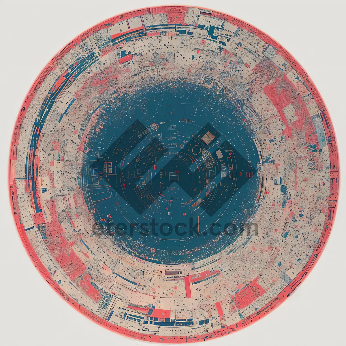 Picture of Analog Slide Rule Protractor: Precise Drafting Instrument