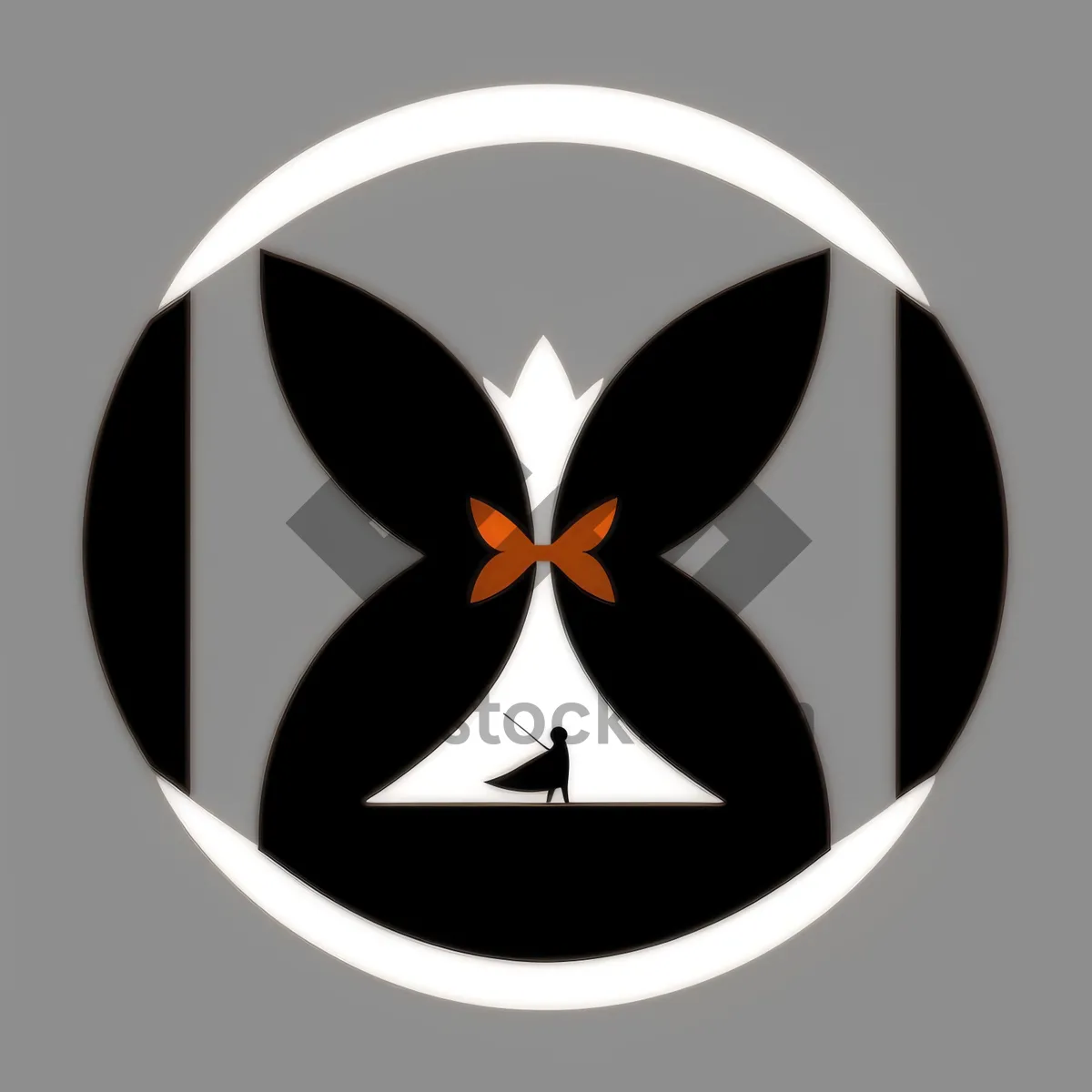 Picture of Modern Shiny Black Web Button Set