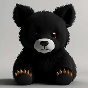 Adorable Teddy Bear - Childhood Plaything with Love