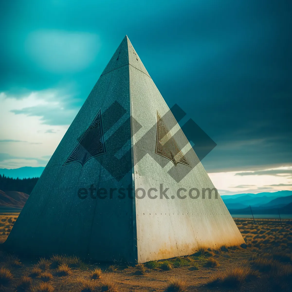 Picture of Majestic Oceanic Journey: Sailboat in Serene Seas