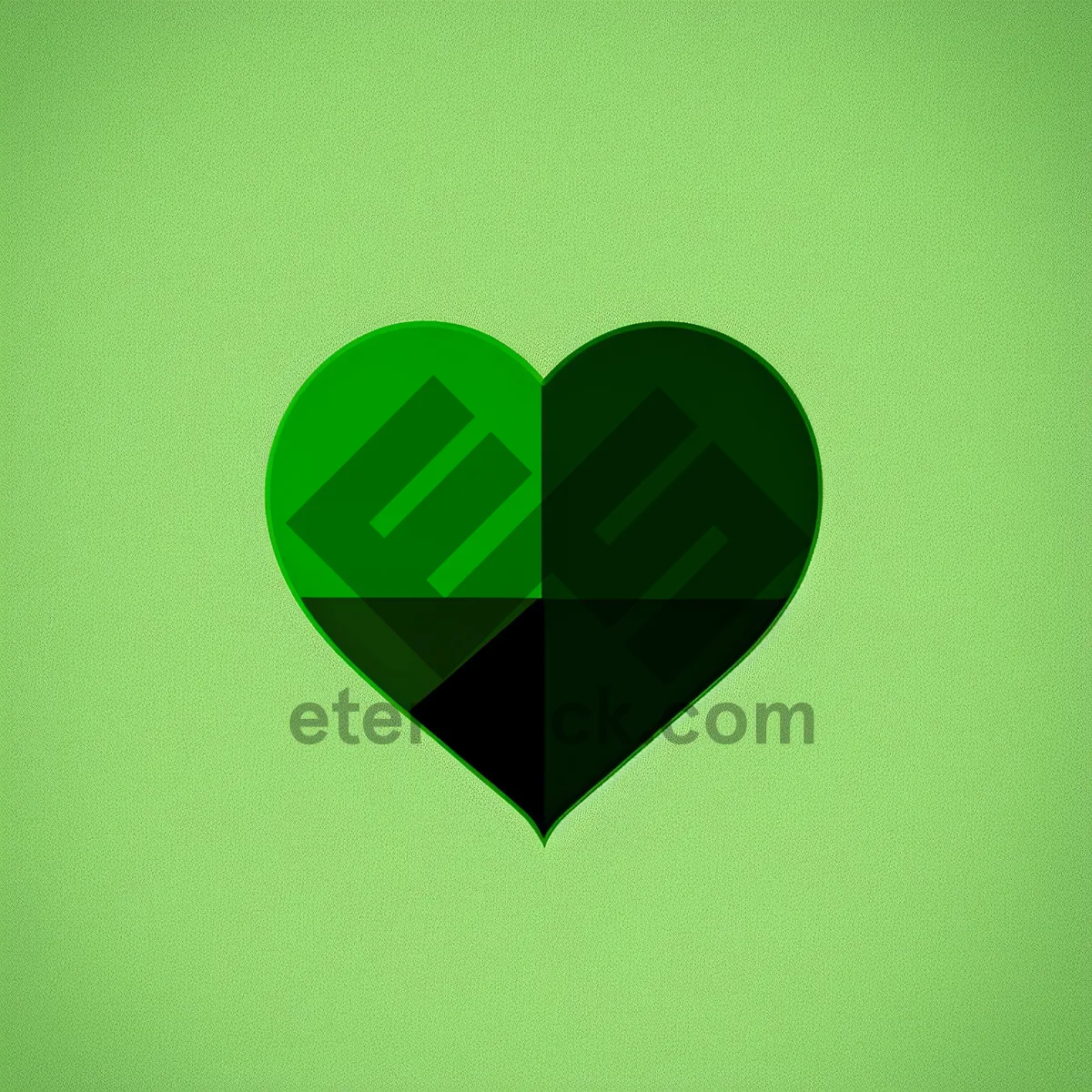 Picture of Artful Heart Symbol Design - Graphic Icon