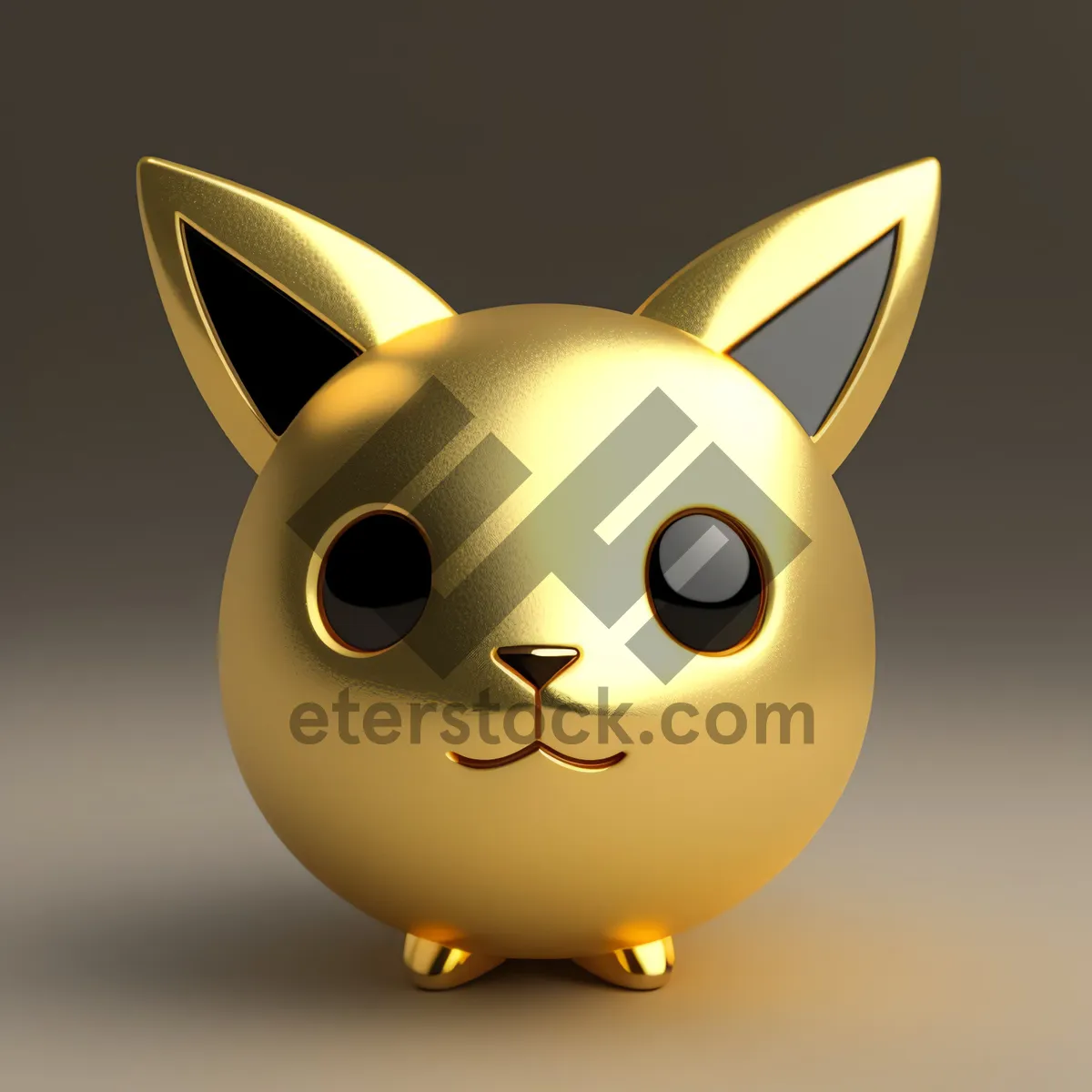 Picture of Adorable 3D Piggy Bank Cartoon for Savings