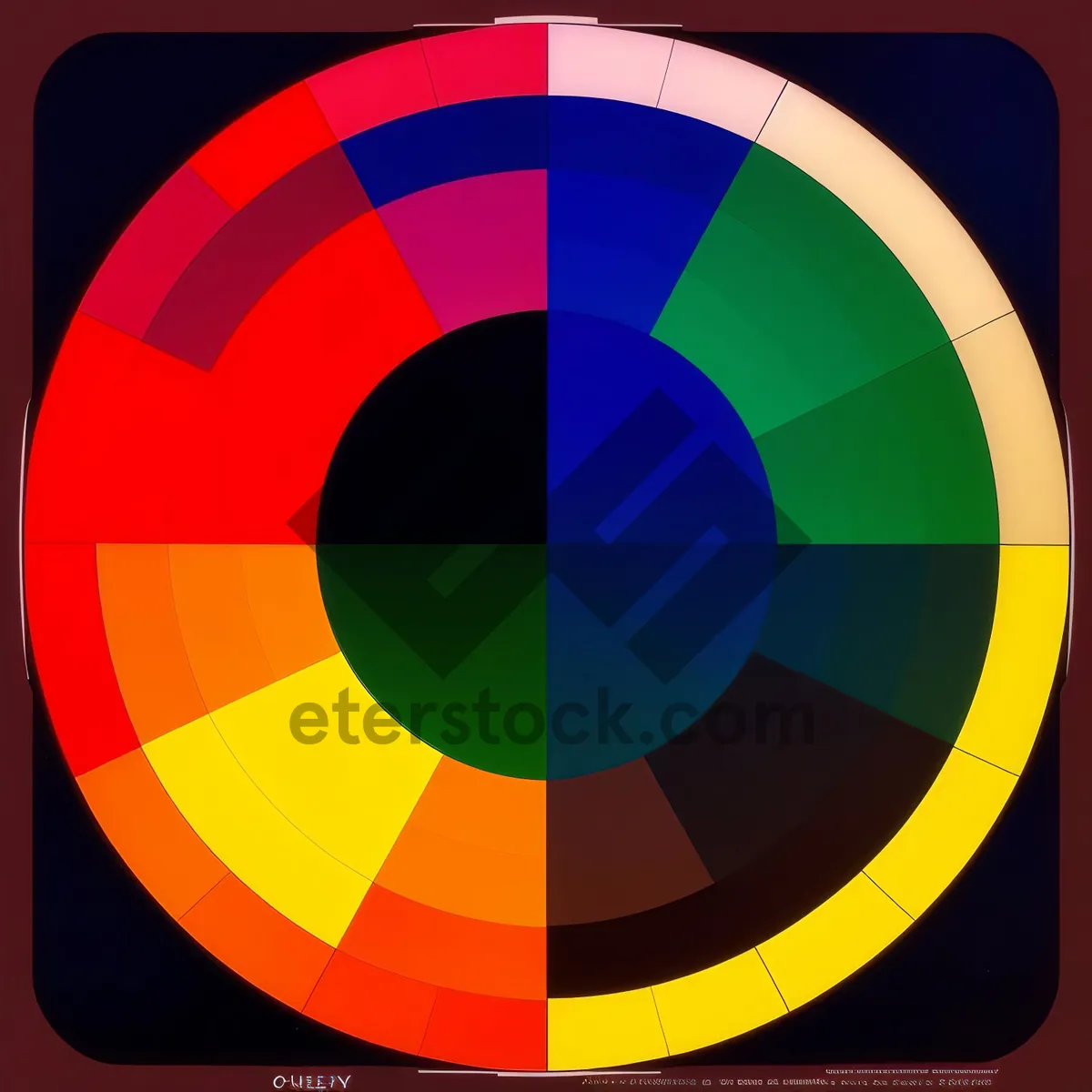 Picture of Shiny 3D Circle Sign Icon Design