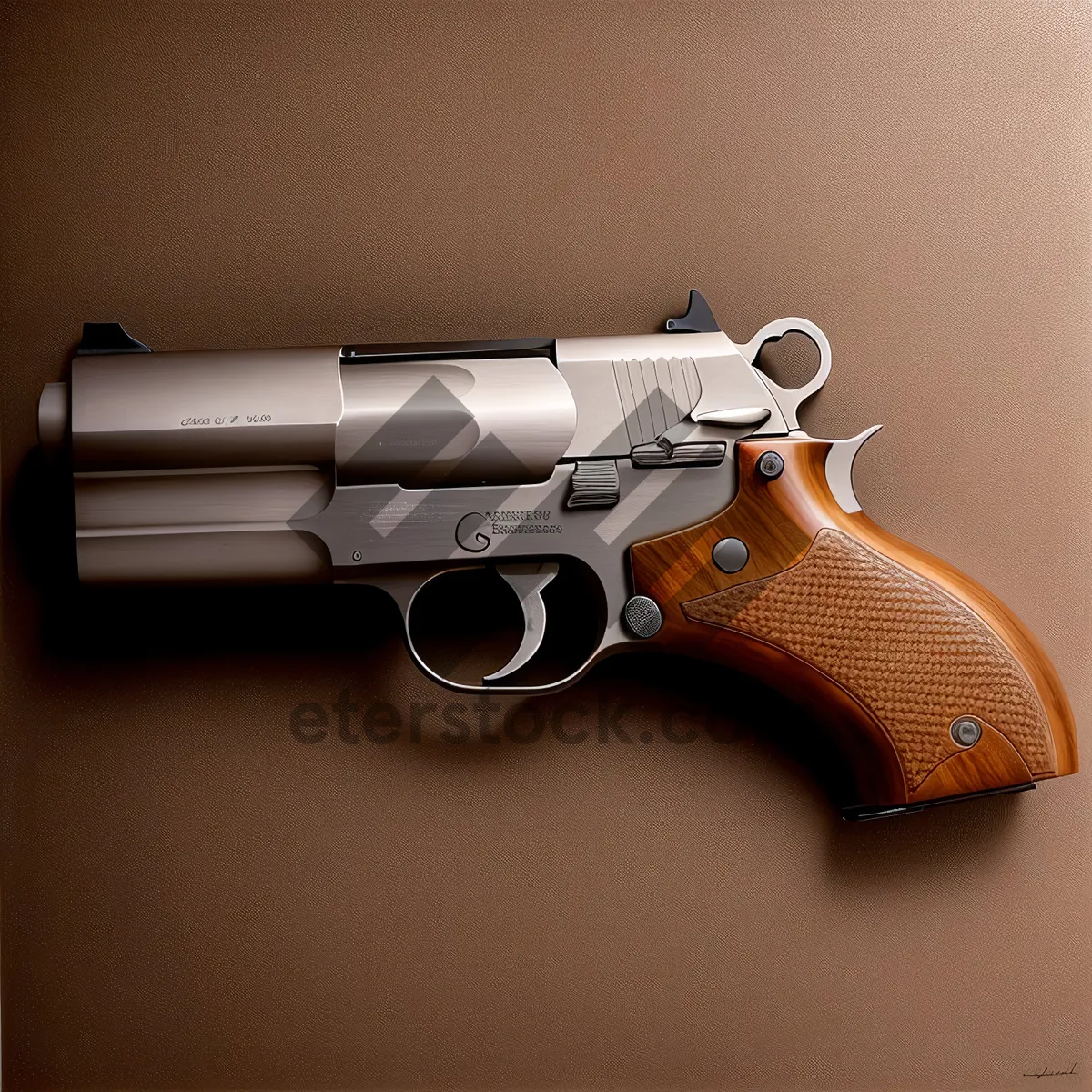 Picture of Deadly Metal Guardian: Revolver Pistol for Ultimate Protection