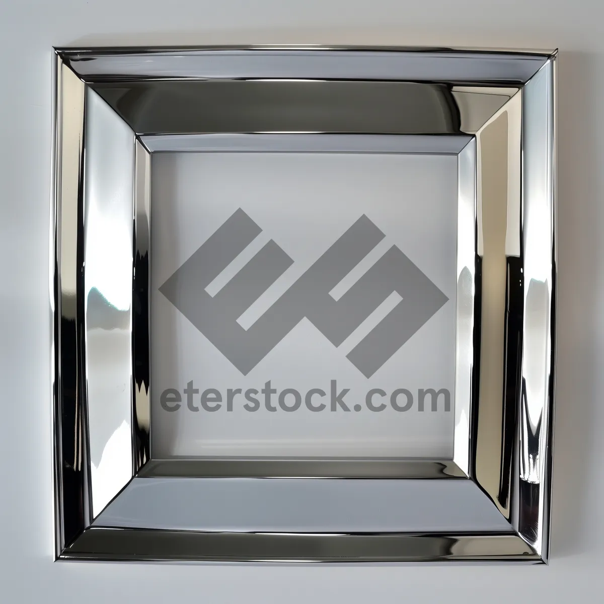 Picture of Empty 3D Technology Display Cabinet with Blank Screen