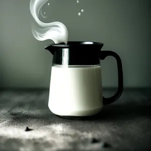 Steaming Morning Brew in Classic Coffee Mug