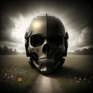 Skull Head Mask - Protective Scary Disguise