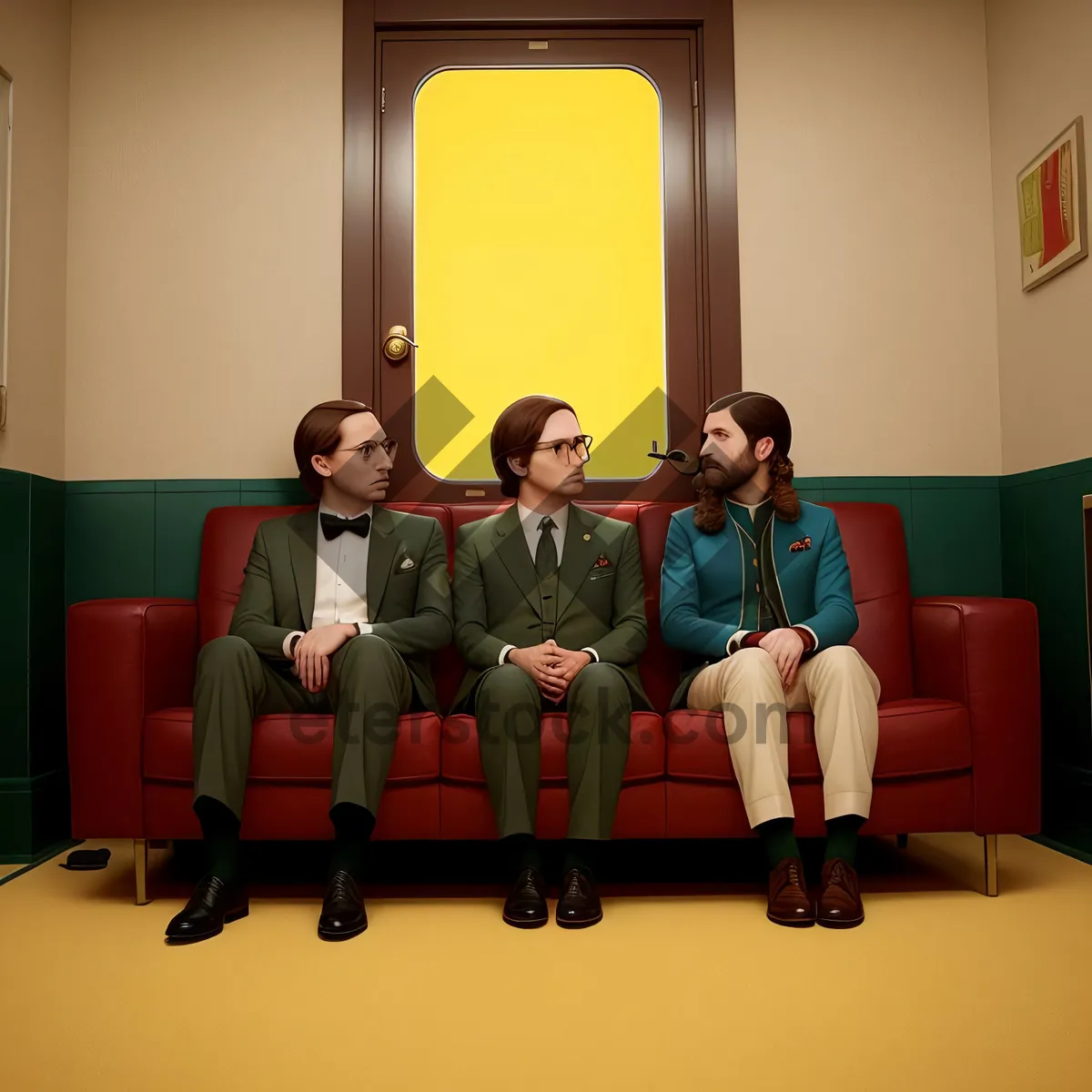 Picture of Smiling Business Team in a Corporate Meeting