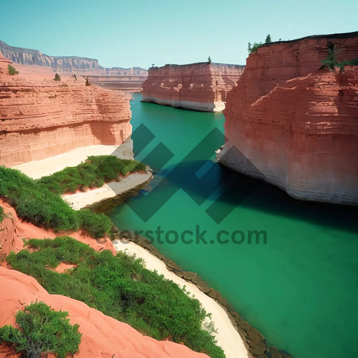 Picture of Majestic Southwest Canyon Landscape: Awe-Inspiring Beauty