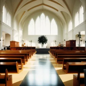 Grandeur within: The Illuminated Cathedral Hall