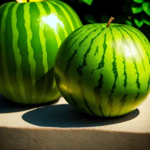 Fresh and Juicy Watermelon Slice