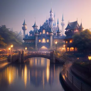 Enchanting Twilight View of Majestic City Palace