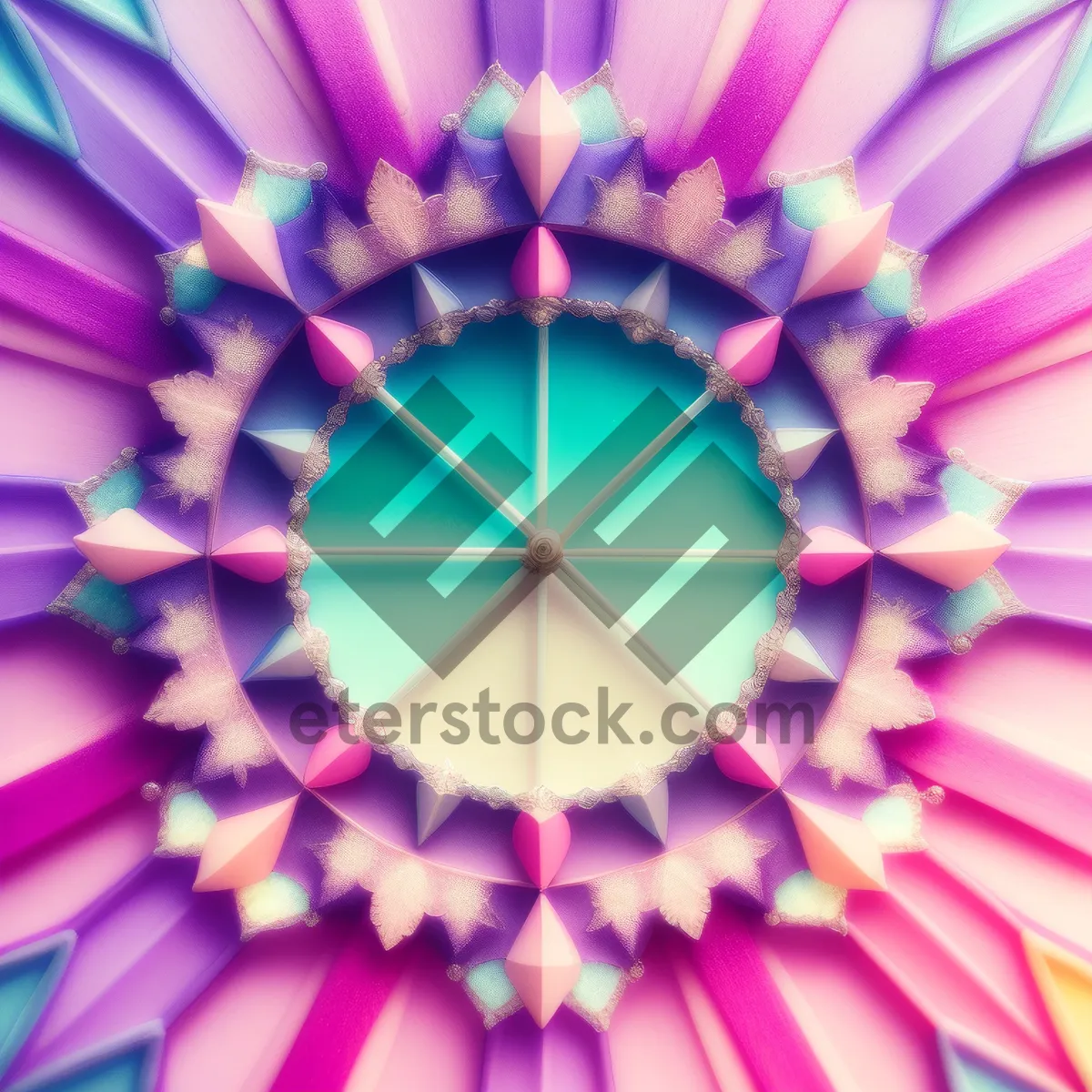 Picture of Colorful Fractal Light - Digital Art Wallpaper