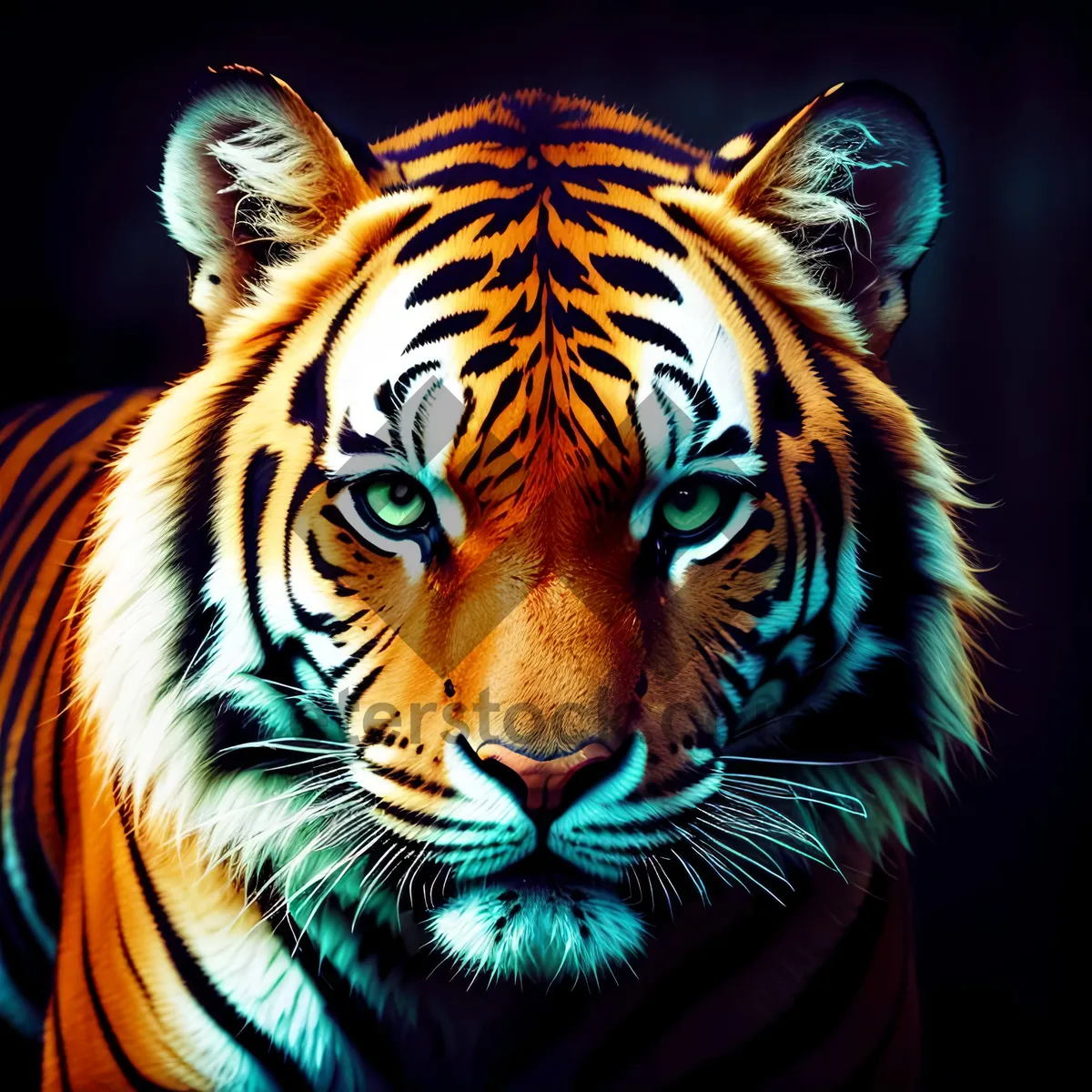 Picture of Wild Jungle Hunter: Striped Tiger Cat