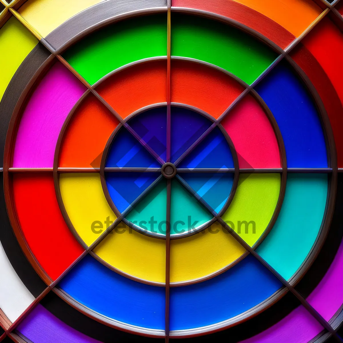 Picture of Colorful Digital Music Roulette Wheel