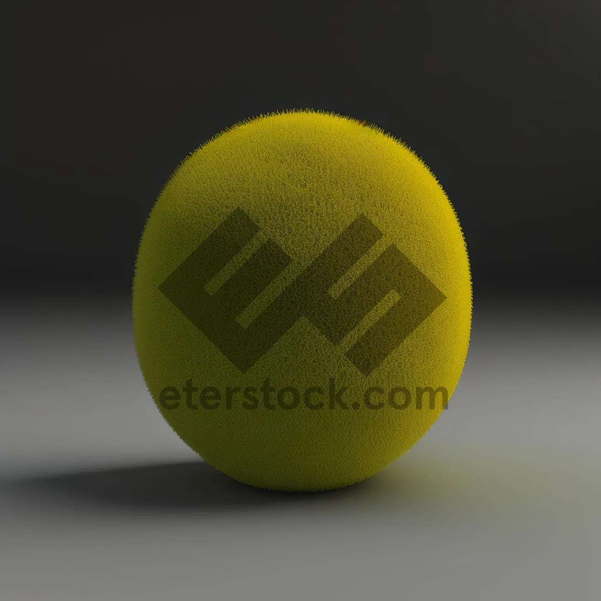 Picture of Yellow Citrus Tennis Ball - Edible Fruit and Game Equipment