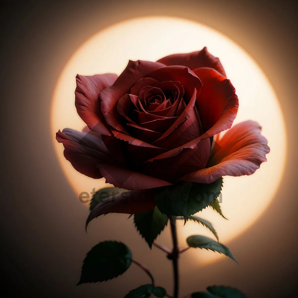 Picture of Romantic Rose Bouquet for Valentine's Day Celebration