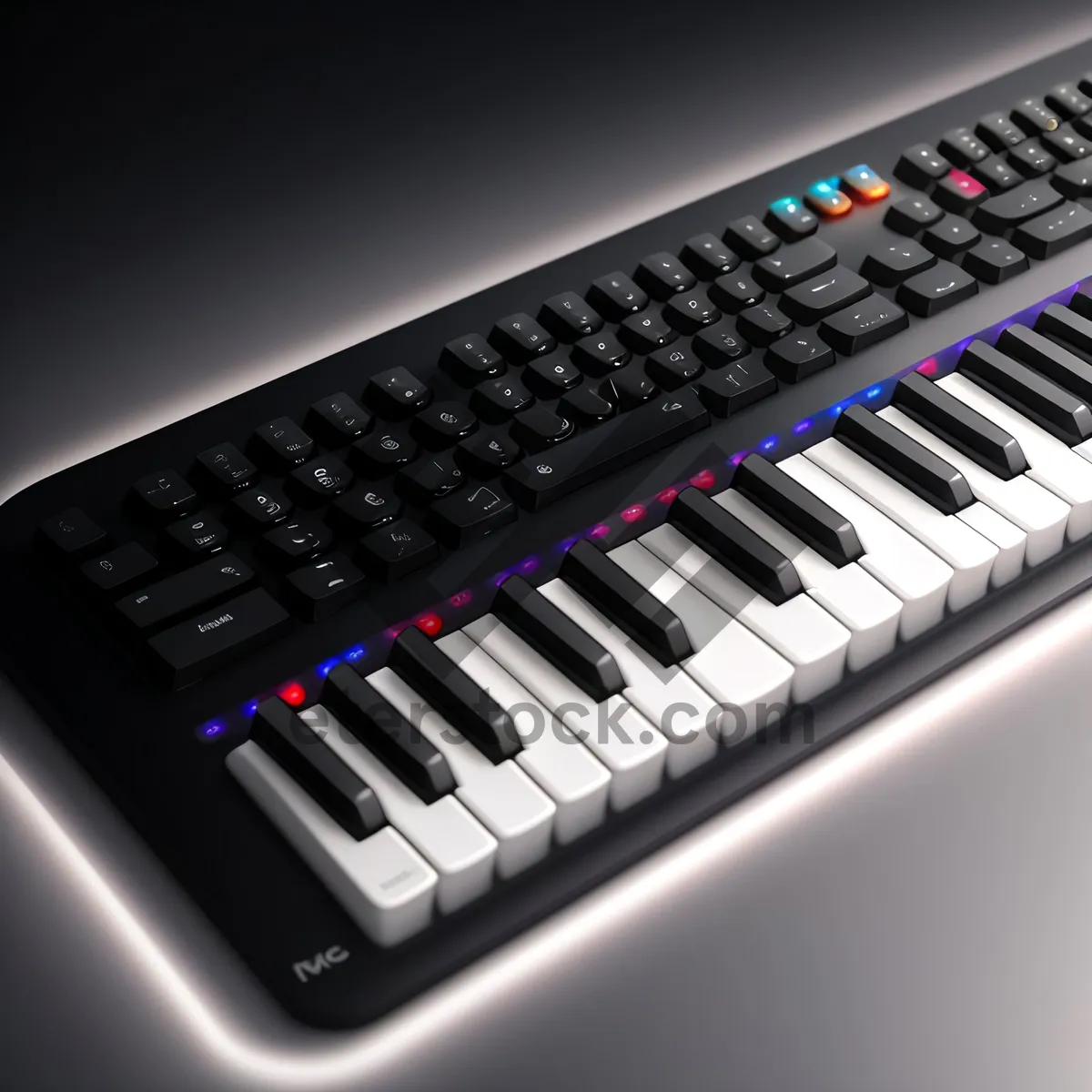 Picture of Electronic Keyboard Synthesizer: Music Technology for Business