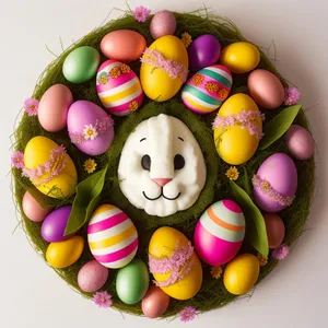 Easter Egg Delight: Colorful Fun with Candy