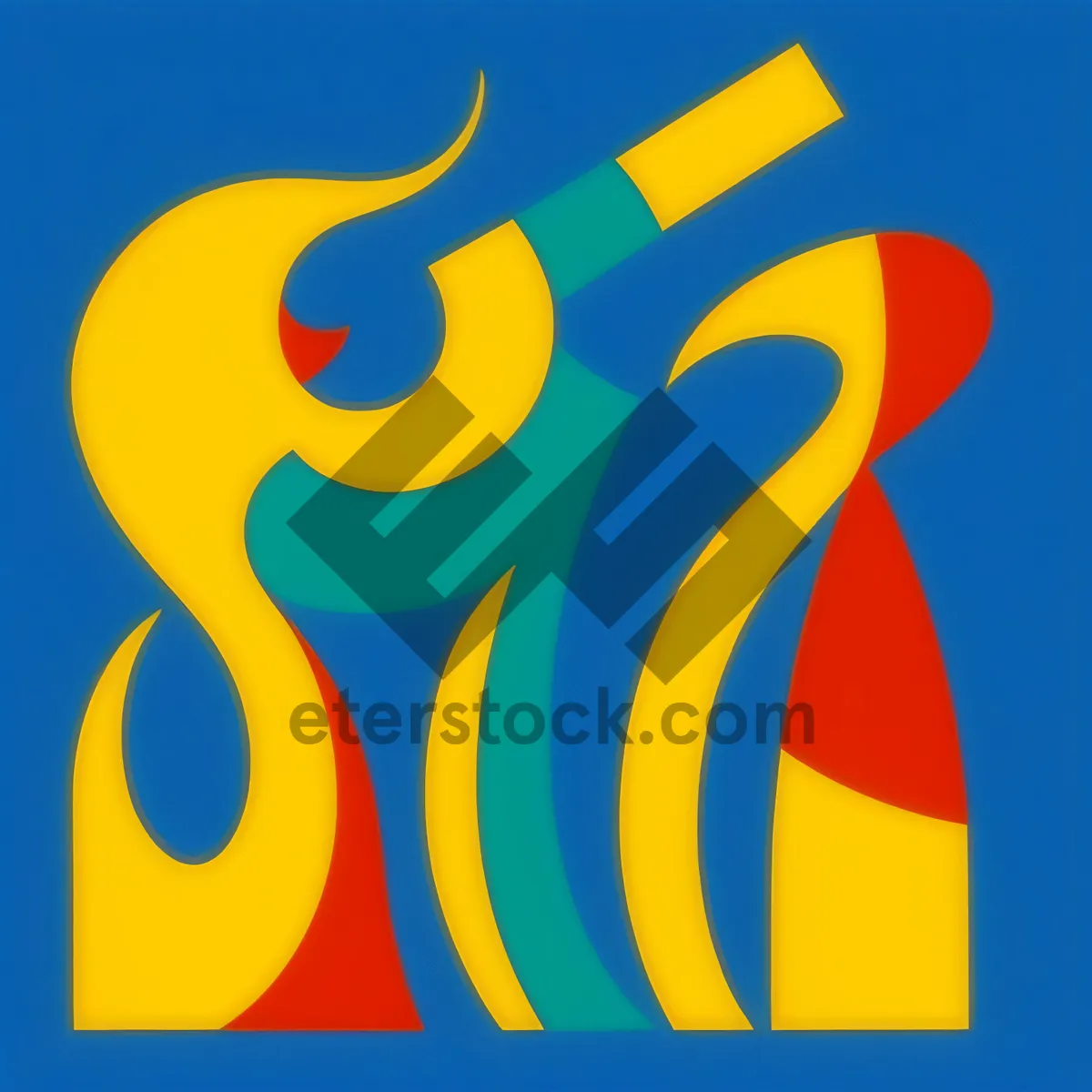 Picture of Whimsical Cartoon Symbol Icon Sign Image