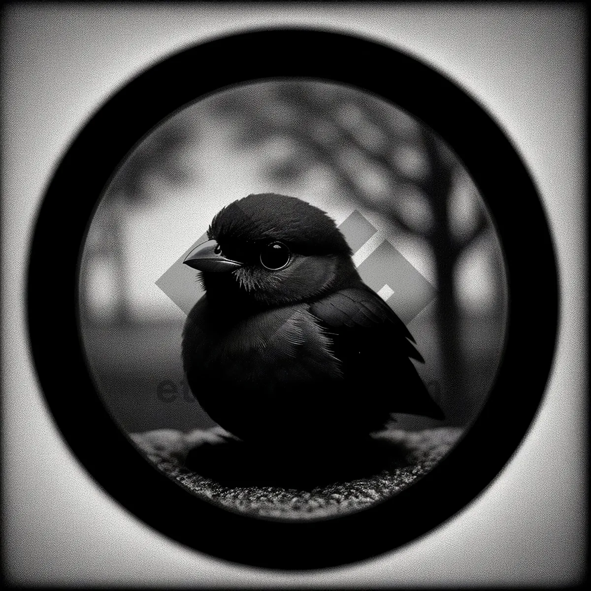 Picture of Wild Teapot: Bird-themed Kitchen Vessel with Black Feathers