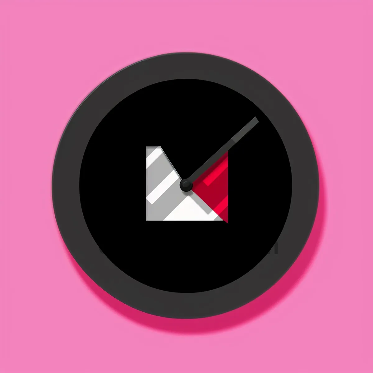 Picture of Glossy Web Button Icon: Round Shiny Symbol