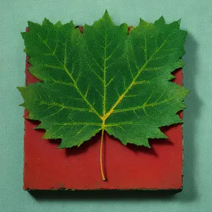 Bright Spring Foliage in Garden Pot