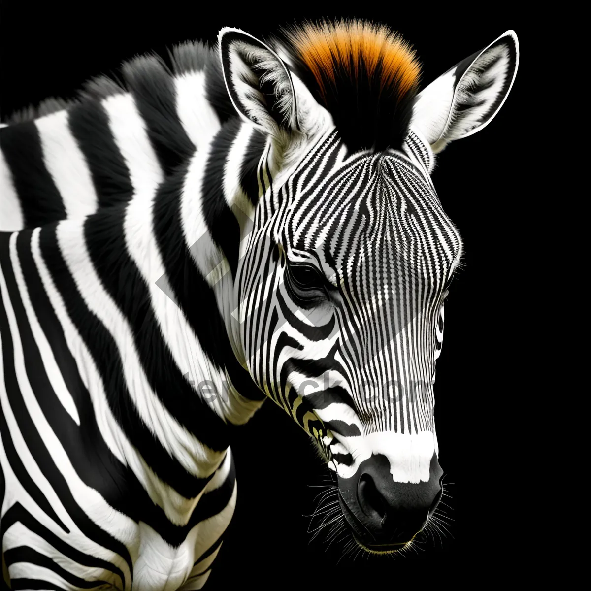 Picture of Majestic Zebra in African Grasslands