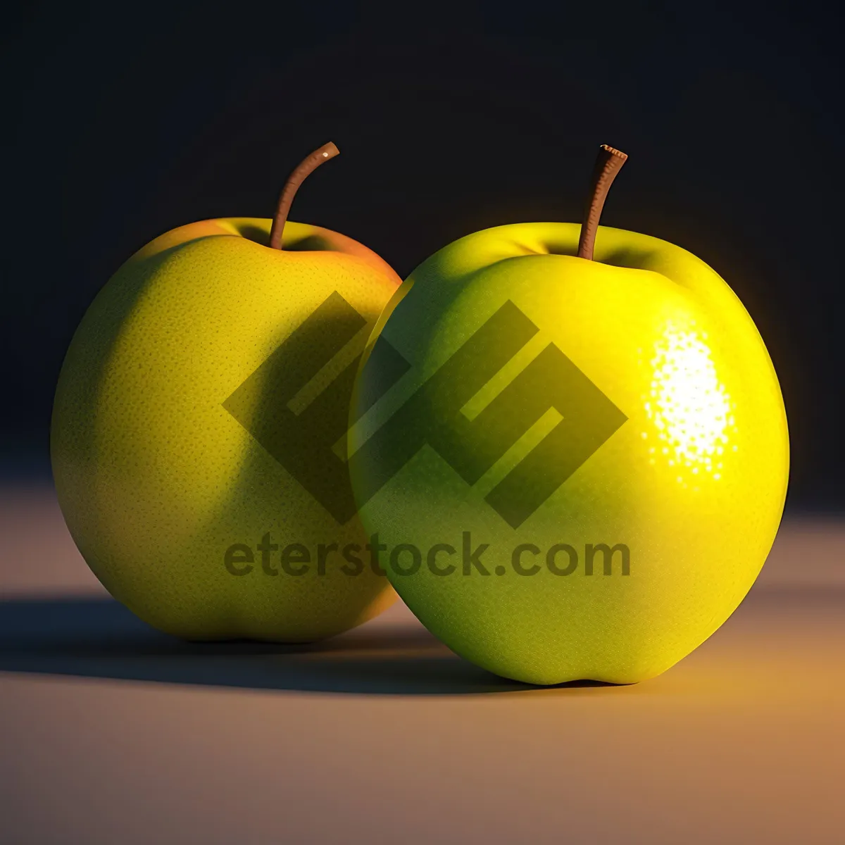 Picture of Juicy Granny Smith Apple - A Perfectly Ripe and Refreshing Bite