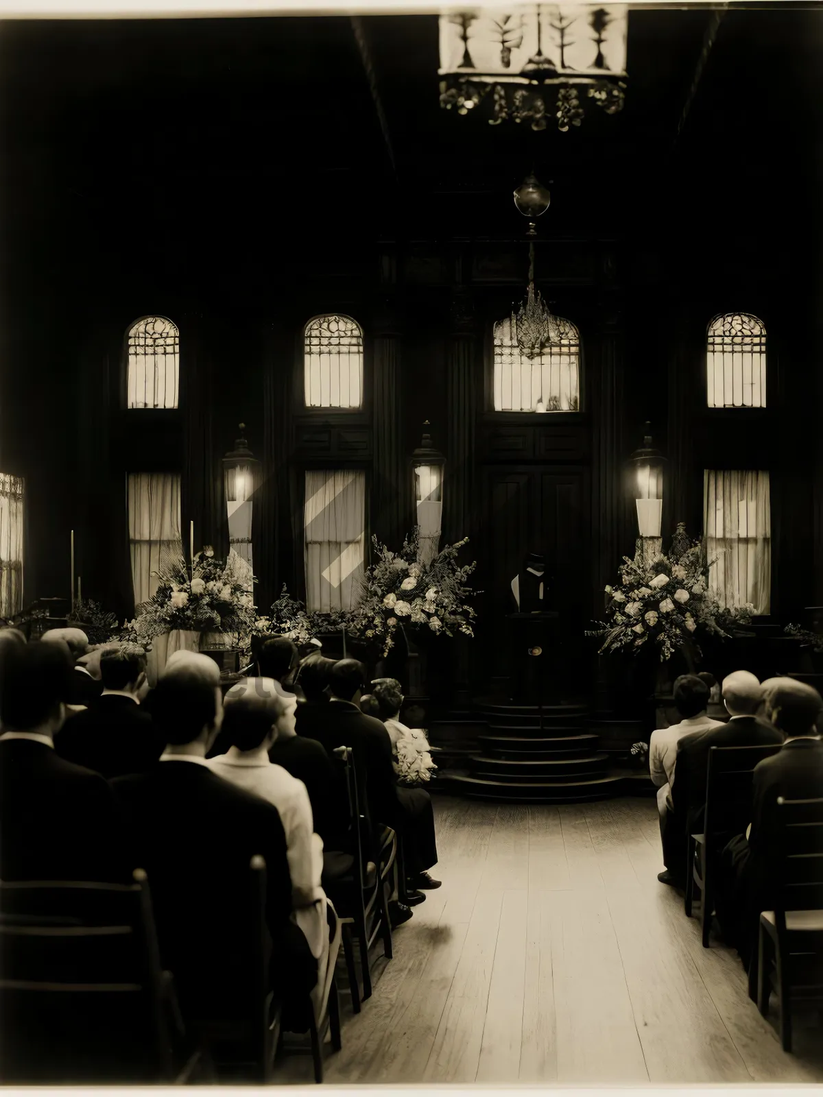 Picture of Serene church hall showcasing elegant interior architecture