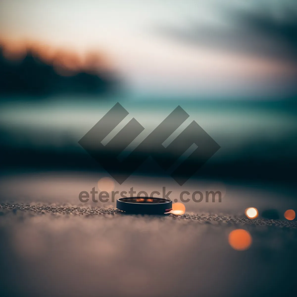 Picture of Serene Sunset Over the Ocean