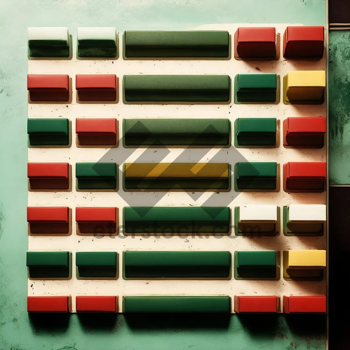 Picture of Colorful Artistic School Drawing Tools