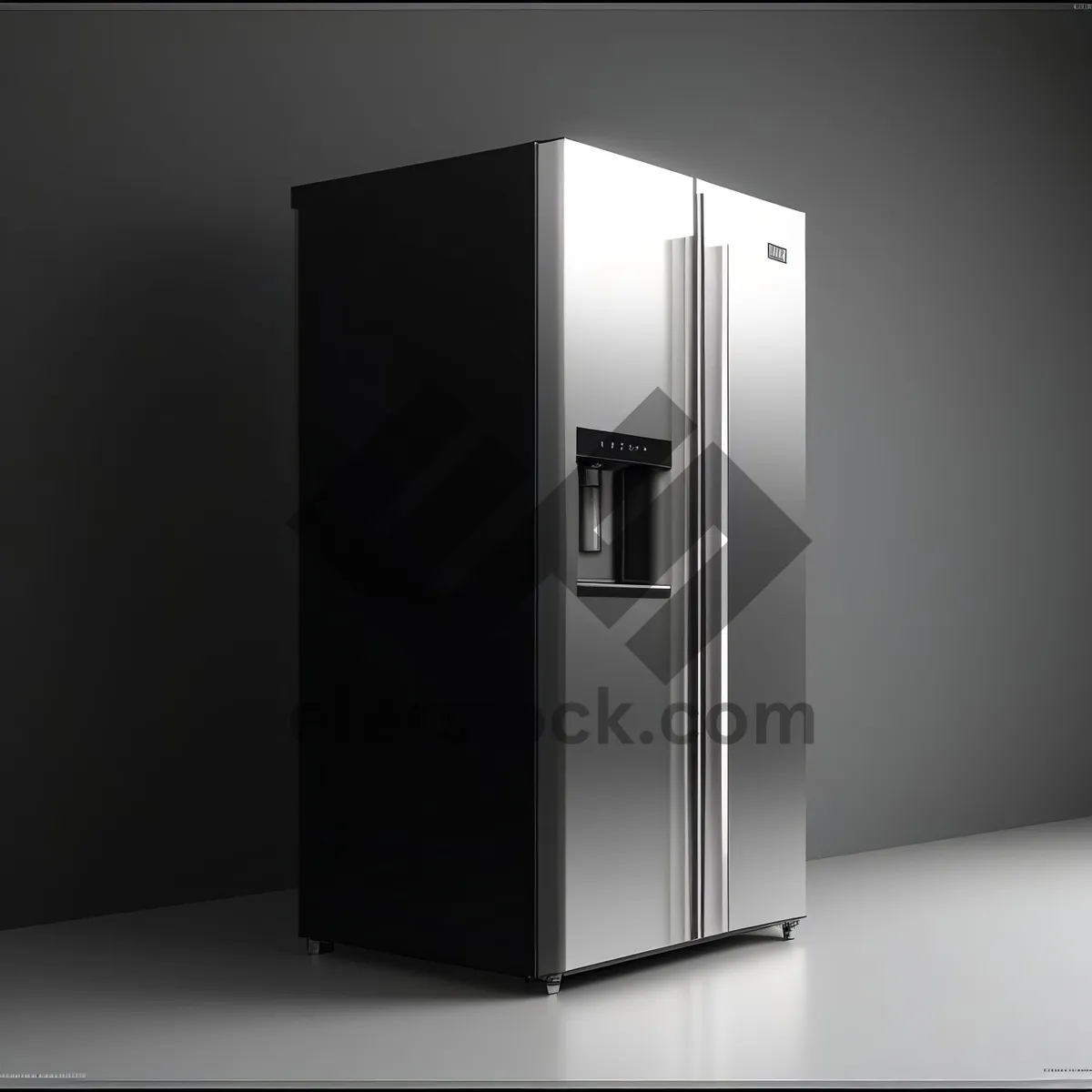 Picture of Modern Furnishing: Sleek 3D Wardrobe Cabinet for Home Interior