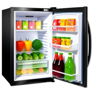 White Goods Furnishing: Deluxe Refrigerator for Home Buffet