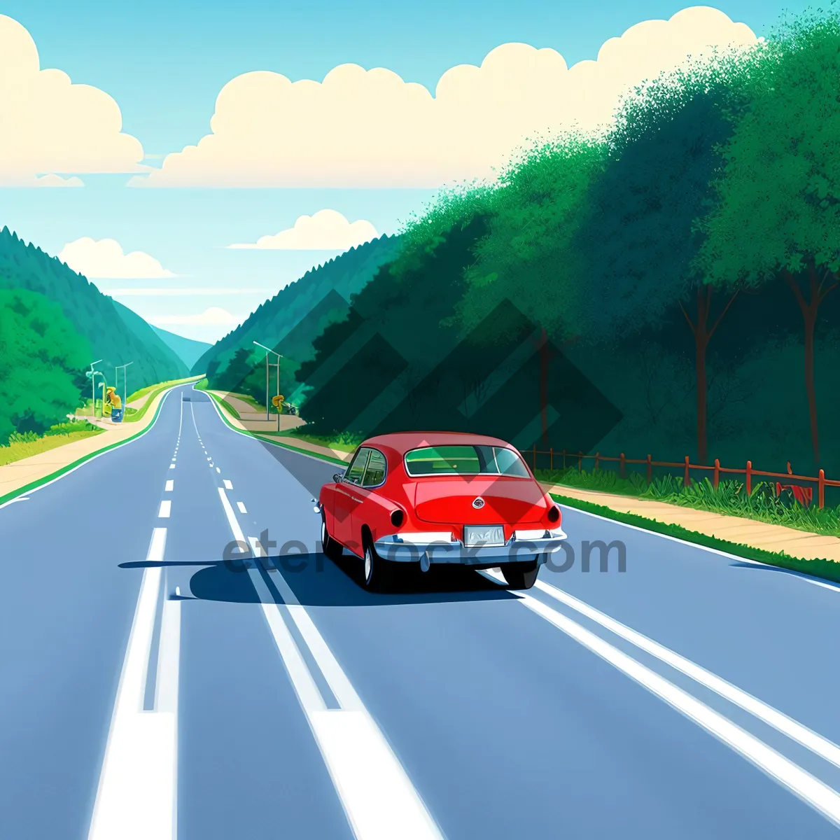 Picture of Scenic Highway: Fast and Smooth Transportation