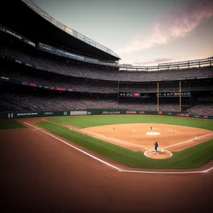 Summertime Game at the Sports Venue