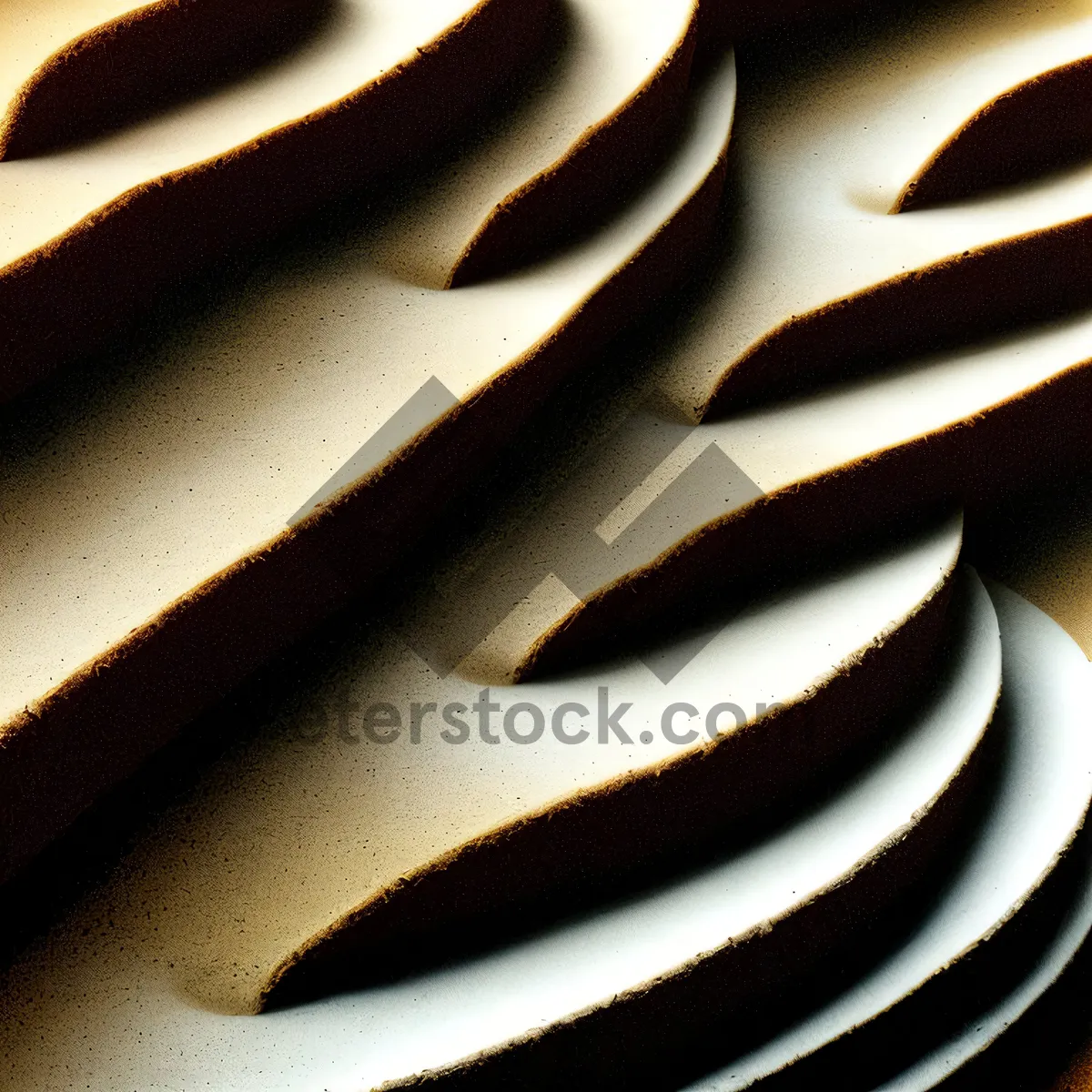 Picture of Sweet Satin Chocolate Turner - Tempting Texture for Desserts