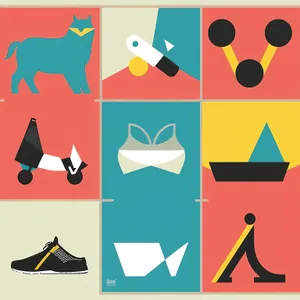 Symbolic Graphic Icon Set for Design Sign