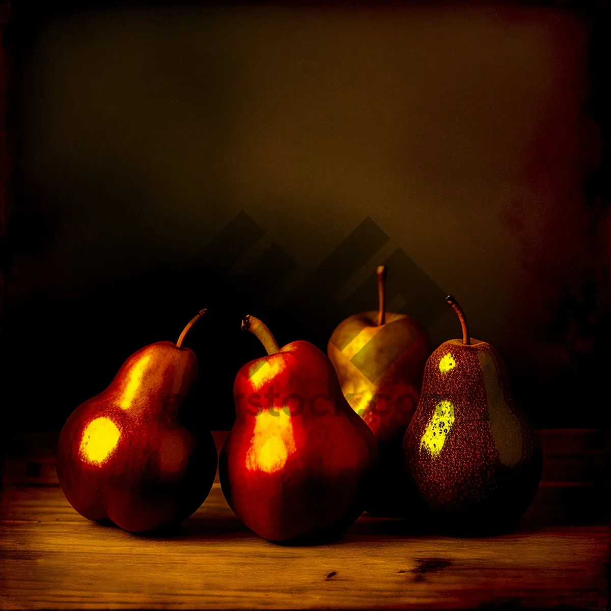 Picture of Autumn Harvest: Pumpkin Lantern Illuminates Halloween Night