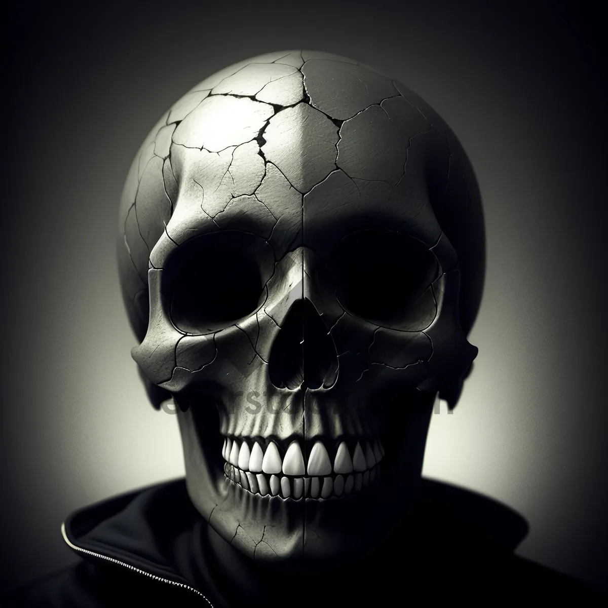 Picture of Sinister Skeleton Mask - Terrifying Pirate Skull