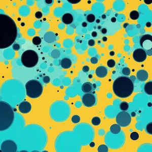 Modern Polka Dot Circle Wallpaper Texture Design