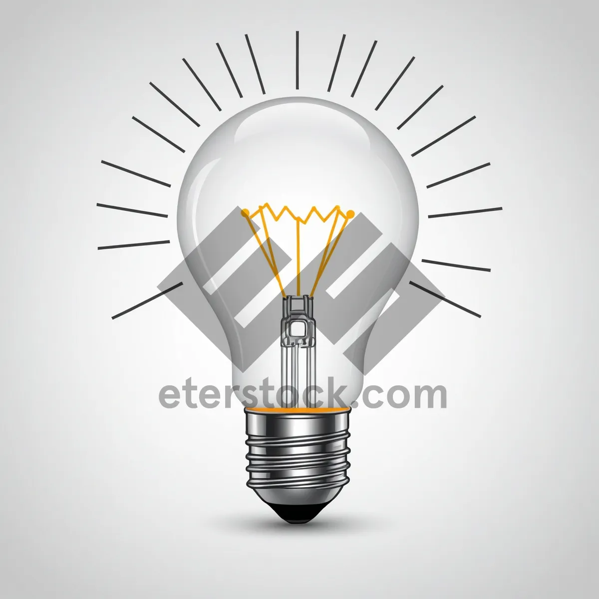 Picture of Innovative Hand Holding Electric Light Bulb