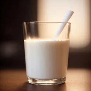 Delicious Morning Milk Punch in Glass