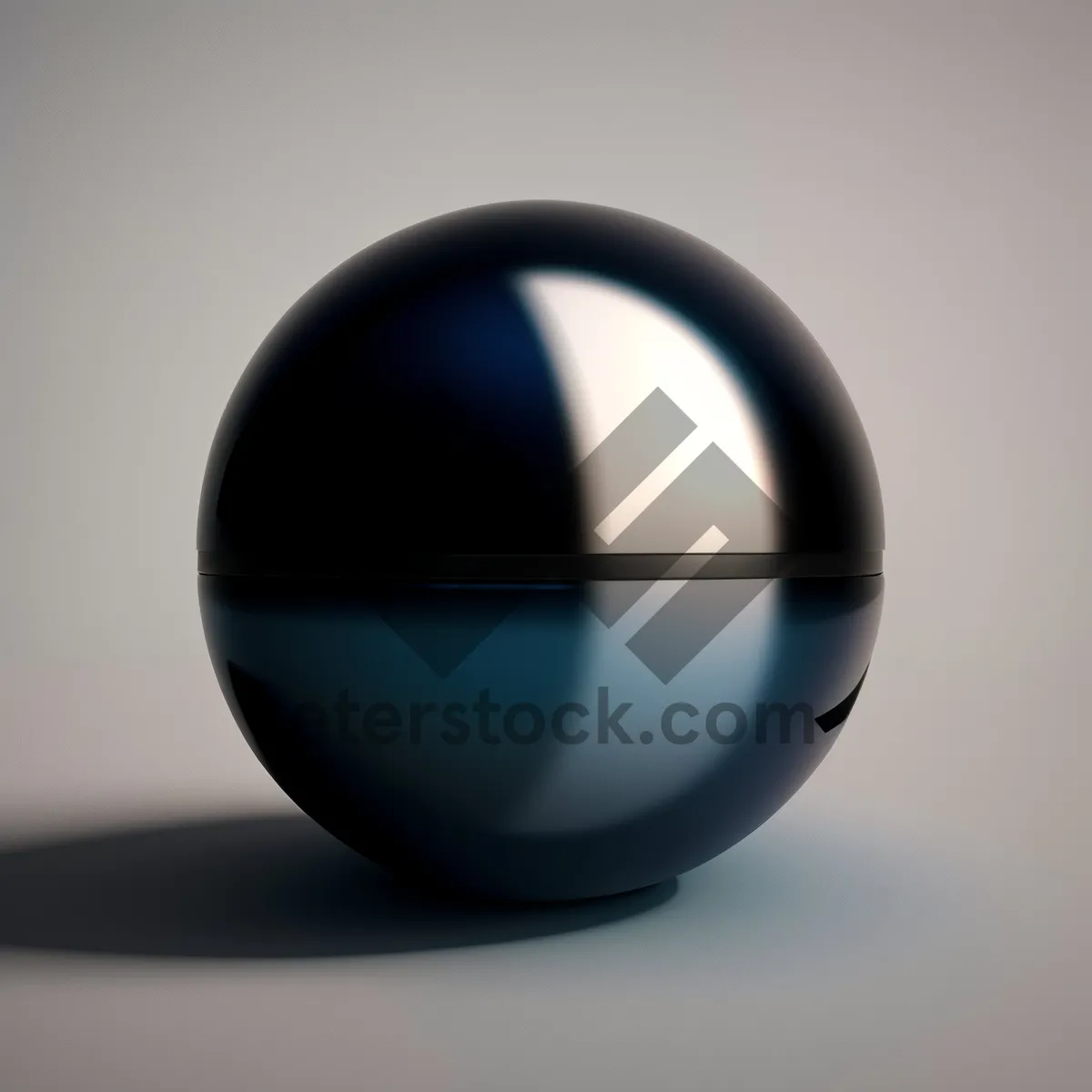 Picture of Sleek Glass Sphere Cup in Shiny 3D Design