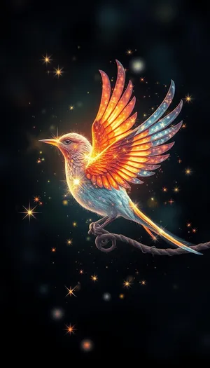 Moonlight Winter Celebration Graphic Art