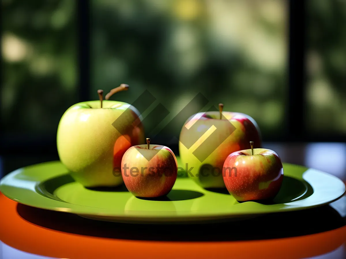 Picture of Fresh and Healthy Assorted Fruits for Snack Time