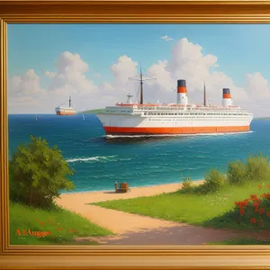Ocean Liner: Majestic Voyage across Seas