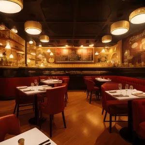 Modern Luxury Restaurant Interior Design with Contemporary Style