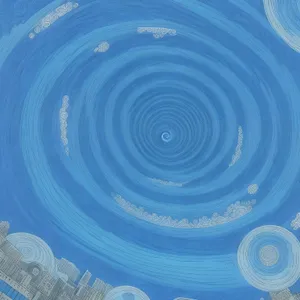 Fluid Motion Maze Art