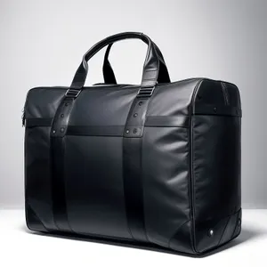 Black Leather Briefcase: Classic Elegance for Travel